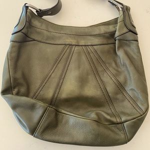 HOBO International Purse- Rare pine green color.